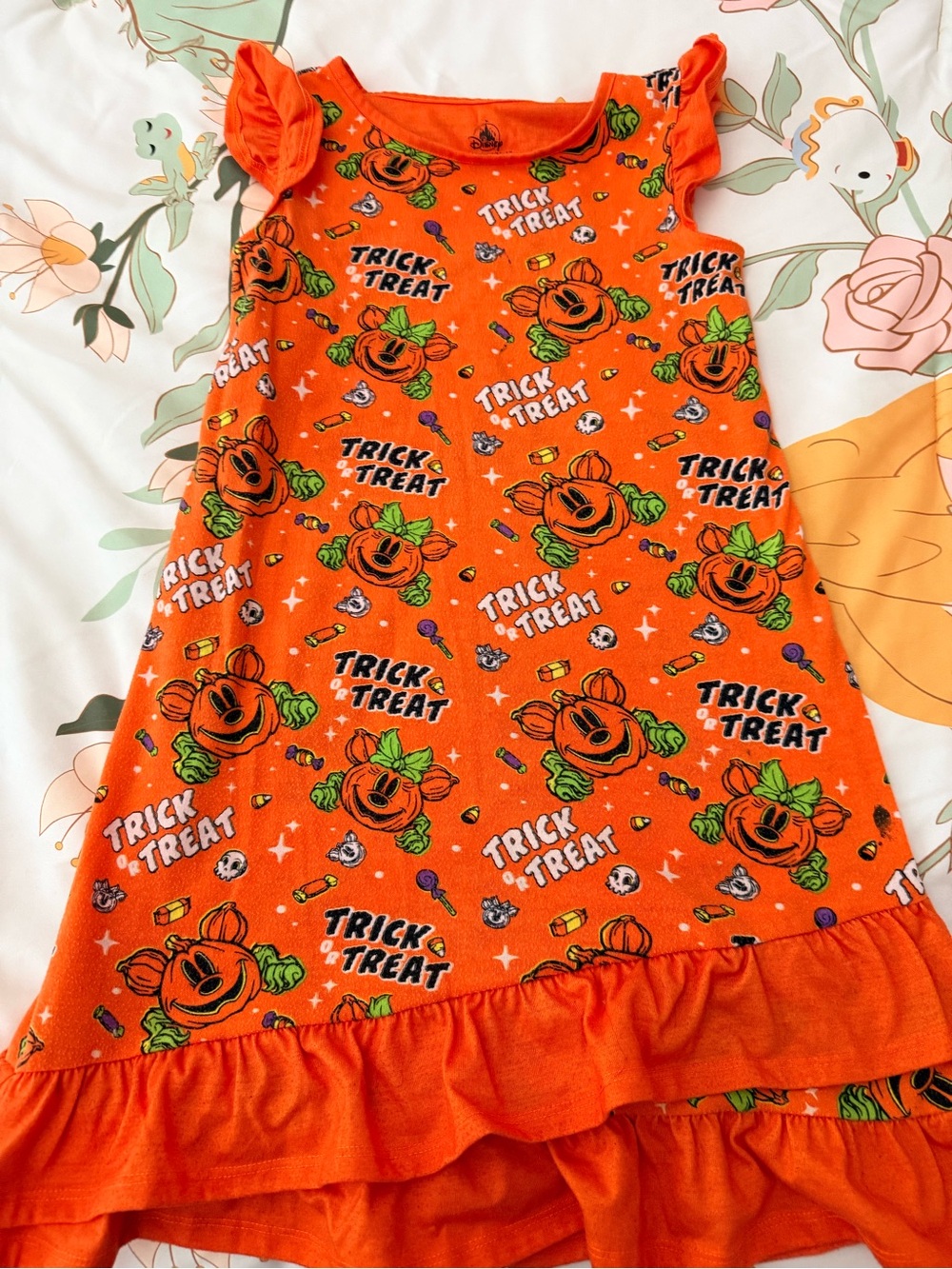 Disney Minnie mouse Halloween nightgown